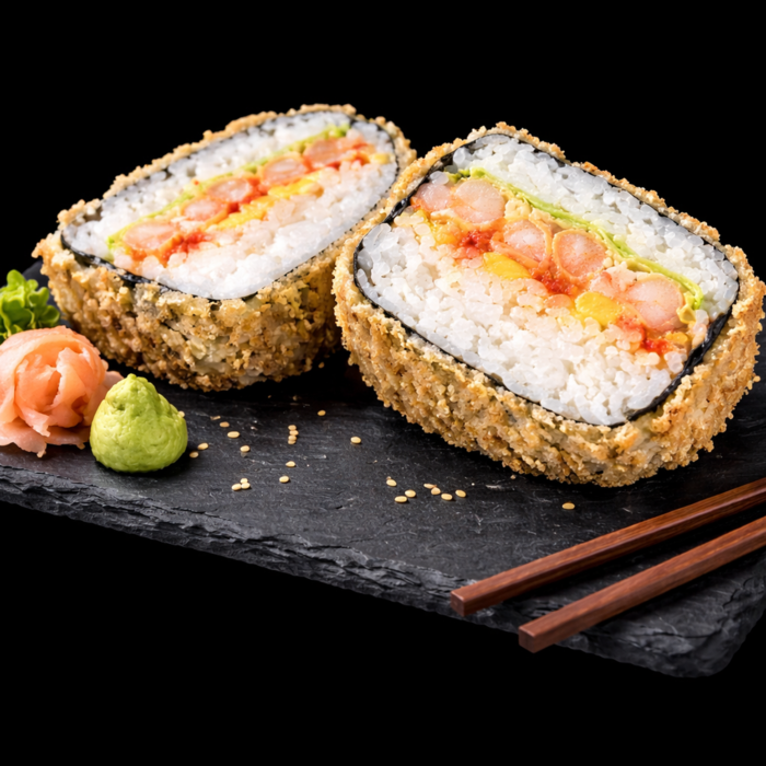 SUSHI BURGER KREWETKA - 1 sztuka